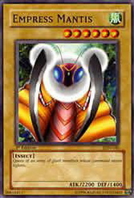 Empress Mantis Card Front