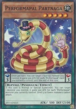 Performapal Partnaga Card Front