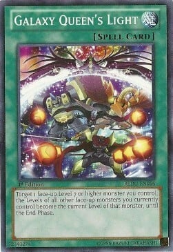 Galaxy Queen's Light Card Front