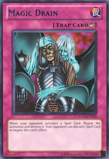 Magic Drain Card Front