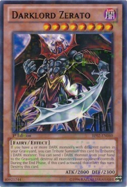 Darklord Zerato Card Front