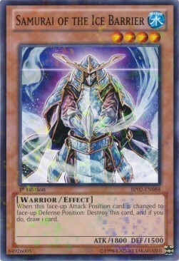 Samurai of the Ice Barrier Card Front