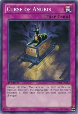 Curse of Anubis Card Front