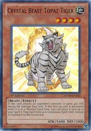 Crystal Beast Topaz Tiger