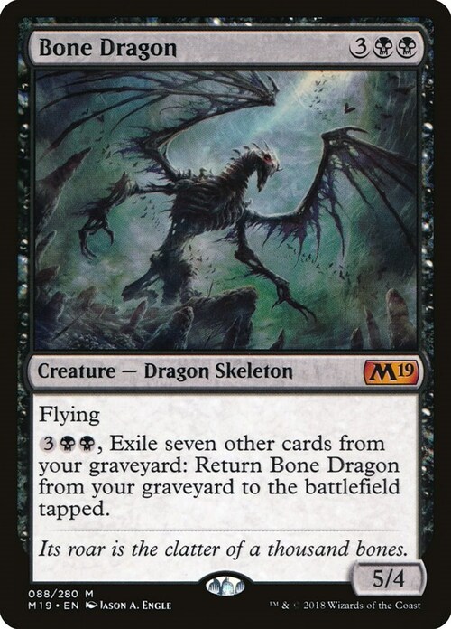 Bone Dragon Card Front