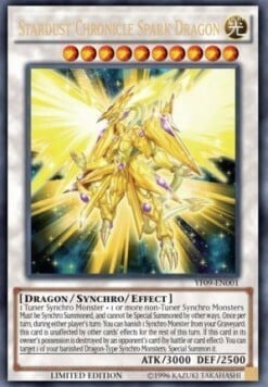 Stardust Chronicle Spark Dragon Card Front