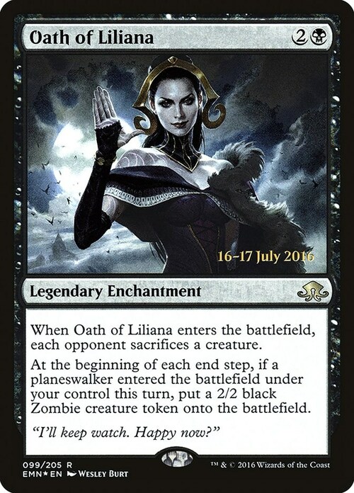 Oath of Liliana Card Front