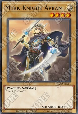 Mekk-Knight Avram Card Front