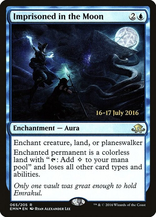 Imprisoned in the Moon Card Front