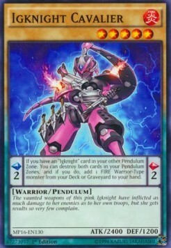 Igknight Cavalier Card Front