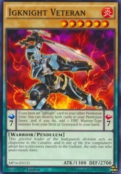 Igknight Veteran Card Front