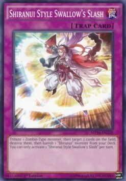 Shiranui Style Swallow's Slash Card Front