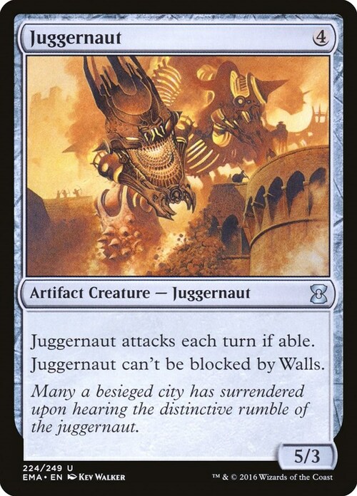 Juggernaut Card Front