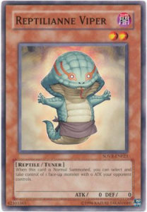 Reptilianne Viper Card Front