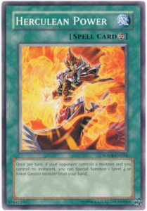 Herculean Power Card Front