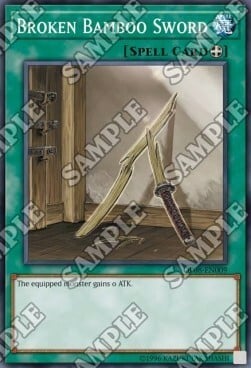 Broken Bamboo Sword Card Front