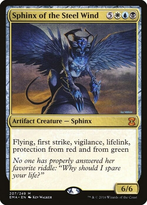 Sphinx of the Steel Wind Card Front