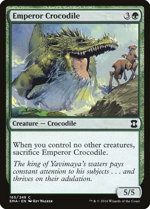 Emperor Crocodile Card Front