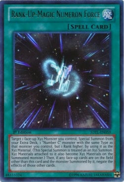 Rank-Up-Magic Numeron Force Card Front