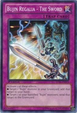 Bujin Regalia - The Sword Card Front