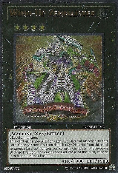 Wind-Up Zenmaister Card Front