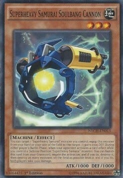 Superheavy Samurai Soulbang Cannon Card Front