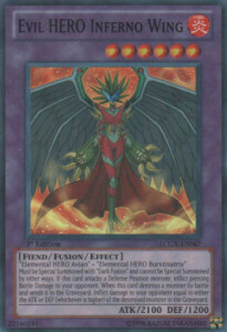 Evil Hero Inferno Wing Card Front