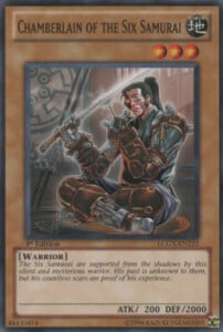 Chamberlain of the Six Samurai Card Front