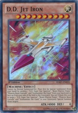 D.D. Jet Iron Card Front