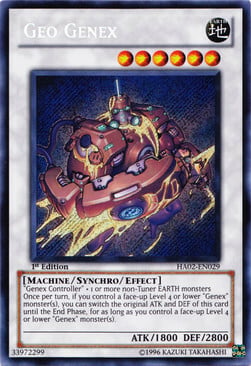 Geo Genex Card Front