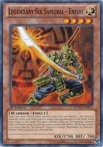 Legendary Six Samurai - Enishi Card Front