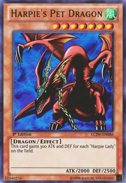 Harpie's Pet Dragon Card Front