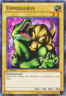 Tomozaurus Card Front