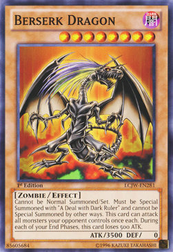 Berserk Dragon Card Front