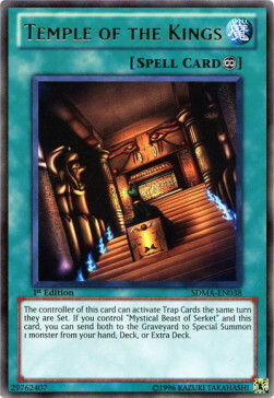 Temple of the Kings Card Front