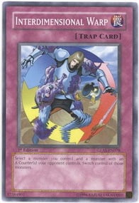 Interdimensional Warp Card Front