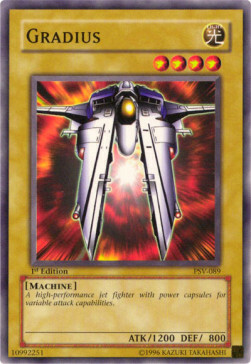 Gradius Card Front