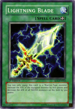 Lightning Blade Card Front