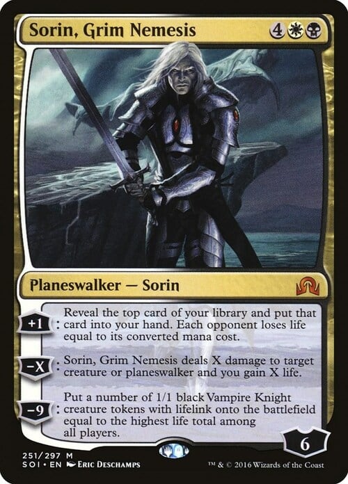 Sorin, Grim Nemesis Card Front