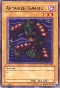 Armored Zombie Card Front