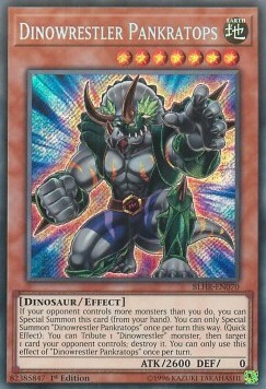 Dinowrestler Pankratops Card Front