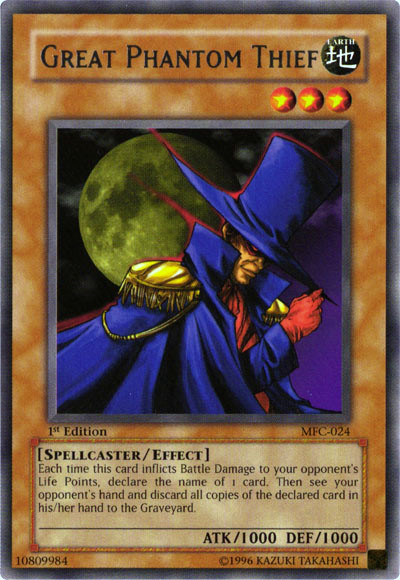 Great Phantom Thief Card Front