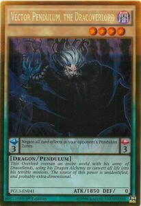 Vector Pendulum, the Dracoverlord Card Front