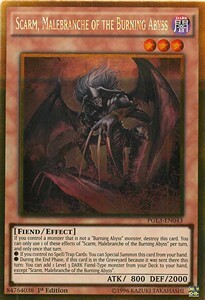 Scarm, Malebranche of the Burning Abyss Card Front