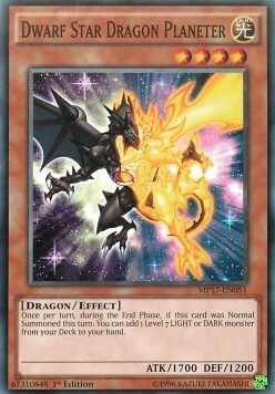 Dwarf Star Dragon Planeter Card Front