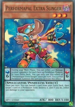 Performapal Extra Slinger Card Front