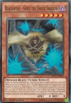 Blackwing - Gofu the Vague Shadow Card Front