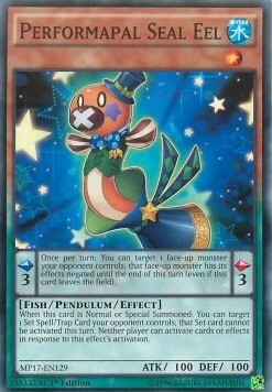 Performapal Seal Eel Card Front