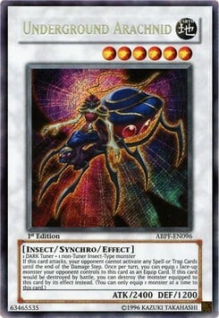 Underground Arachnid Card Front