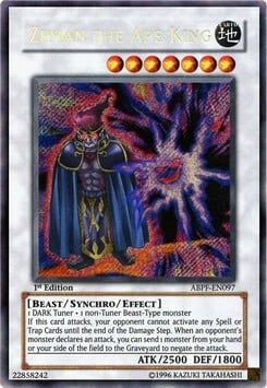 Zeman the Ape King Card Front